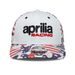 ŠILTOVKA APRILIA RACING USA AUSTIN (BÍLÁ,MODRÁ,ČERVENÁ)