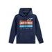 MIKINA HARKEN HOODIE, ALPINESTARS (MODRÁ)