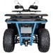 XRW REAR BUMPER ALU SX6 BLUE RAL 5012 - SEGWAY SNARLER AT5 S / L