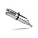 VÝFUK KOMPLETNÝ GPR DUAL INOX E5.CO.Y.230.1.CAT.DUAL.IO BRUSHED STAINLESS STEEL INCLUDING REMOVABLE DB KILLER AND CATALYST