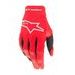 RUKAVICE RADAR, ALPINESTARS, DETSKÉ (ČERVENÁ/STŘÍBRNÁ) 2026