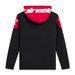 MIKINA VELOCITY HOODIE, ALPINESTARS (ČERNÁ/ČERVENÁ)