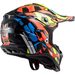 LS2 MX700 SUBVERTER RASCAL GL.BLACK FL.ORANGE