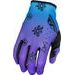 RUKAVICE LITE OUTLINE, FLY RACING - USA 2026 (FIALOVÁ/MODRÁ/ČERNÁ)