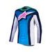 DRES TECHSTAR MAVEN, ALPINESTARS (BÍLÁ/MODRÁ/FIALOVÁ/ZELENÁ FLUO) 2027