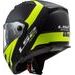 LS2 FF324 METRO EVO RAPID MATT BLACK GLOSS YELLOW, FOG FIGHTER (PINLOCK)