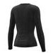 FUNKČNÉ TRIKO S DLHÝM RUKÁVOM K-DRY, DÁMSKE TECSO (TMAVO ŠEDÁ)