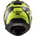 LS2 FF397 VECTOR C SHINE CARBON, H-V YELLOW