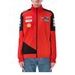MIKINA NA ZIP TEAM DUCATI CORSE, (ČERVENÁ, ČIERNA)