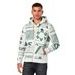 MIKINA DETERMINANT HOODIE, ALPINESTARS (BIELA OFFWHITE)