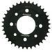 REŤAZOVÁ SADA EK - STRIEBORNÝ CHAIN 428 DEH, NON-SEALED, CHK FRONT SPROCKET SUPERSPROX, CHK REAR SPROCKET SUPERSPROX PRE HONDA CG 125 1999-2001