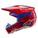 PRILBA S-M5 ACTION 2, ALPINESTARS (ČERVENÁ FLUO/MODRÁ) 2026
