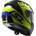LS2 FF397 VECTOR PODIUM HI-VIS YELLOW BLACK FOG FIGHTER (PINLOCK)