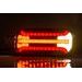 ZADNÍ SVĚTLO LED 214,3X94,3 MM, S DYNAMICKÝM SMĚR. SVĚTLEM, 5 PIN BAJONET, L=P