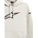 MIKINA INSIGNIA HOODIE, ALPINESTARS (SVĚTLÁ OFF WHITE)