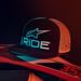 ŠILTOVKA RIDE 4.0 TRUCKER, ALPINESTARS (ČERNÁ/BÍLÁ/ČERVENÁ)