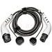 NABÍJECÍ KABEL PRO EV, TYP 2 / TYP 2, 32 A / 22 KW, 3 FÁZE, 480 V, DÉLKA 6 M, BÍLÉ KONEKTORY HELLA