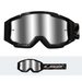 LS2 CHARGER PRO GOGGLE BLACK WITH SILVER VISOR