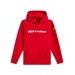 MIKINA WORDMARK HOODIE 3, ALPINESTARS (ČERVENÁ/BÍLÁ)