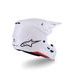 PRILBA SUPERTECH S-M7 SOLID, ALPINESTARS (BIELA) 2026