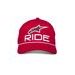 ŠILTOVKA RIDE COMP SNAPBACK, ALPINESTARS (ČERVENÁ/BÍLÁ/ČERNÁ)