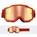 LS2 CHARGER GOGGLE H-V ORANGE WITH IRIDIUM VISOR