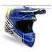HELMET ADVENTURE 3080 GREY/BLUE/YELLOW FLUO