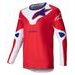DRES RACER VEIL, ALPINESTARS (ČERVENÁ/BÍLÁ) 2025