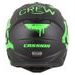 PRILBA CROSS CUP 2 CREW, CASSIDA (ČIERNA MATNÁ/ZELENÁ FLUO) 2026
