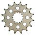 REŤAZOVÁ SADA EK - STRIEBORNÝ REŤAZ 428 SRO, O-KRÚŽOK, KOLIESKO SUPERSPROX, ROZETA SUPERSPROX PRE SUZUKI DR 125 S / SE 1985