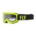 OKULIARE FOCUS, FLY RACING DETSKÉ (HI-VIS/ČERNÁ)