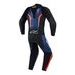JEDNODIELNA KOMBINÉZA GP FORCE V2, ALPINESTARS (ČERNÁ/MODRÁ/ČERVENÁ FLUO) 2026