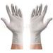 RUKAVICE LATEXOVÉ JEDNORÁZOVÉ, ZESÍLENÉ NEPUDROVANÉ BÍLÉ (S,M,L100 KS, XL 90KS)