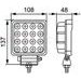 PRACOVNÍ SVĚTLOMET LED 12/24V, 2500 LM, HELLA VALUEFIT S2500