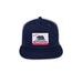 ŠILTOVKA CALI GRADIENT TRUCKER, ALPINESTARS (MODRÁ/BÍLÁ)