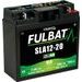 BATÉRIE 12V, SLA12-20, 20AH, 180A, BEZÚDRŽBOVÁ MF AGM, 182X77X168 FULBAT (AKTIVOVANÁ VE VÝROBE)