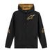 MIKINA SESSIONS 3 HOODIE, ALPINESTARS (ČERNÁ/ZLATÁ)