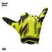 RUKAVICE RIDEFIT, 100% - USA (FLUO ŽLUTÁ/ČERNÁ)