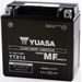 MOTOBATÉRIE 12V, YTX14-BS, 12,6AH, 200A, BEZÚDRŽBOVÁ MF AGM 150X87X145, YUASA ORIGINÁL (VR. BALENIE ELEKTROLYTU)