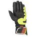 RUKAVICE GP PLUS R 2, ALPINESTARS (ŠEDÁ/ČERNÁ/ŽLUTÁ FLUO/ČERVENÁ FLUO/BÍLÁ)