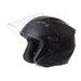 PRILBA SKÚTER OTVORENÁ MATNÁ ČIERNA