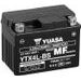 MOTOBATÉRIE 12V, YTX4L-BS, 3,2AH, 50A, BEZÚDRŽBOVÁ MF AGM 114X71X86, YUASA ORIGINÁL (VR. BALENIE ELEKTROLYTU)