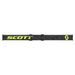 SCOTT BRÝLE FURY ZEBRA BLACK/NEON YELLOW YELLOW CHROME WORKS