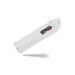 KONCOVKA VÝFUKU SLIP-ON GPR ALBUS EVO4 E4.BM.101.ALBE4 WHITE GLOSSY