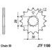 REŤAZOVÁ SADA EK - STRIEBORNÝ CHAIN 530 SRX, X-RING (X, NX, QX, XS), CHK FRONT SPROCKET JT CHK RUBBER CUSHIONED, CHK REAR SPROCKET JT PRE TRIUMPH TIGER 955 2001-2004