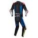 JEDNODIELNA KOMBINÉZA GP TECH 4, TECH-AIR KOMPATIBILNÝ, ALPINESTARS (MODRÁ/ŽLUTÁ FLUO/ČERVENÁ FLUO/ČERNÁ/BÍLÁ)