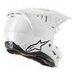 PRILBA S-M5 SOLID, ALPINESTARS (BIELA) 2026