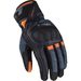 LS2 AIR RAPTOR MAN GLOVES DARK BLUE H-V ORANGE