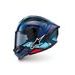 PRILBA S-R7 KINETIS, ALPINESTARS (ČERNÁ/MODRÁ/RŮŽOVÁ FLUO/BÍLÁ) 2026