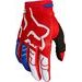 FOX 180 SKEW GLOVE - WHITE/RED/BLUE MX